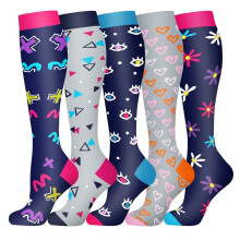 Women's Compression Socks Knee High 6 Pairs L/XL