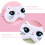 Eye Sleep Mask Light Block Plush 1 Pair For Noon Nap 7