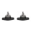 2Pièces Boîtier De Jonction Électrique Multi-Circuits Noir Pour Marine 1