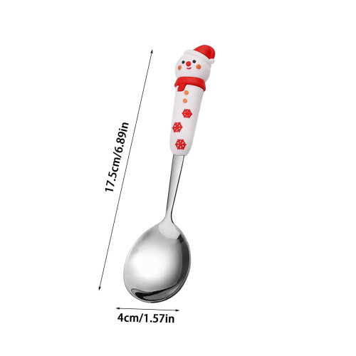 B Playful Spoon Fork Set With Doll Design For Holiday Gatherings 1