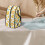 Ångstrykjärnspåse i polyester, stor, apelsindesign 3