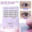 Reusable Self-Stick Black Eyelash Clusters 3