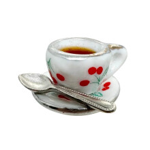 Tea Cup Hinge Topper, Coffee Mug Decorative Lid practical stylish cup accessory home office kitchen