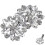 Sparkly Shoe Rhinestone Shoe Clips 2Pcs 7