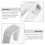 Kettle Handle Anti-Scalding Ergonomic Replacement White 8