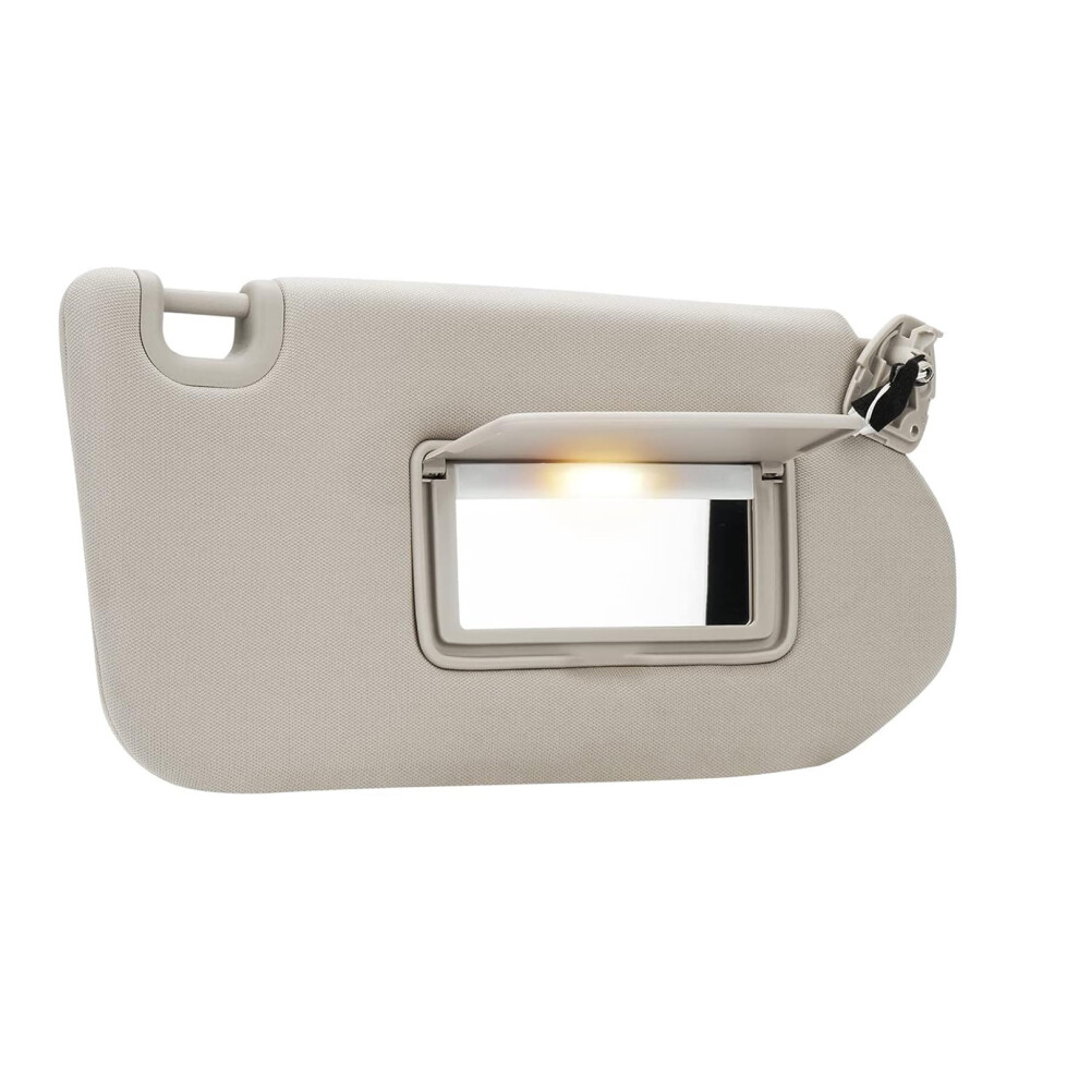 Sun Visor Replacement For Nissan Pathfinder 2013Â2018 & Qx60 2014Â2017 (Oe: 96401-9Pb0a), With Mirror & Driver Left & Passenger Light/Beige 9558830202596