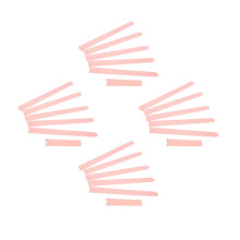 4Pièces Croissance Enfants Rose ABS Compact