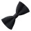 Adjustable Black Bow Tie for Suits Smooth Texture Versatile Accessory 3