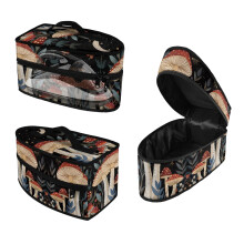 Iron Carrier Bag Portable Iron Case Handheld Travel Case Easy to Carry Mushroom Pattern, Bag Only