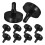 Foot Pedal Pad Black Rubber Stopper for Accurate Operation 1