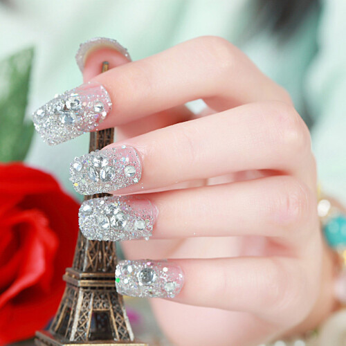 (7) 24pcs Asterism Fake Nails, Reusable for Manicure 2