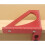 Line Ruler Woodworking Measuring Ruler Triangle Square Angle Measuring Tool Precision Accurate Triangle Ruler Tri-square Line Scriber Saw Guide 6