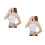 2St Seamless Strapless Crop Bandeau Wit Stretchbaar Vrouwen 6
