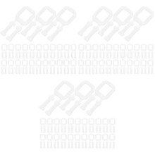 300Pièces Poignées Amovibles Transparentes Pour Manutention Cartons