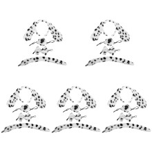 5Ensembles Costume Chien Animal Tissu Souple Bandeau Fun