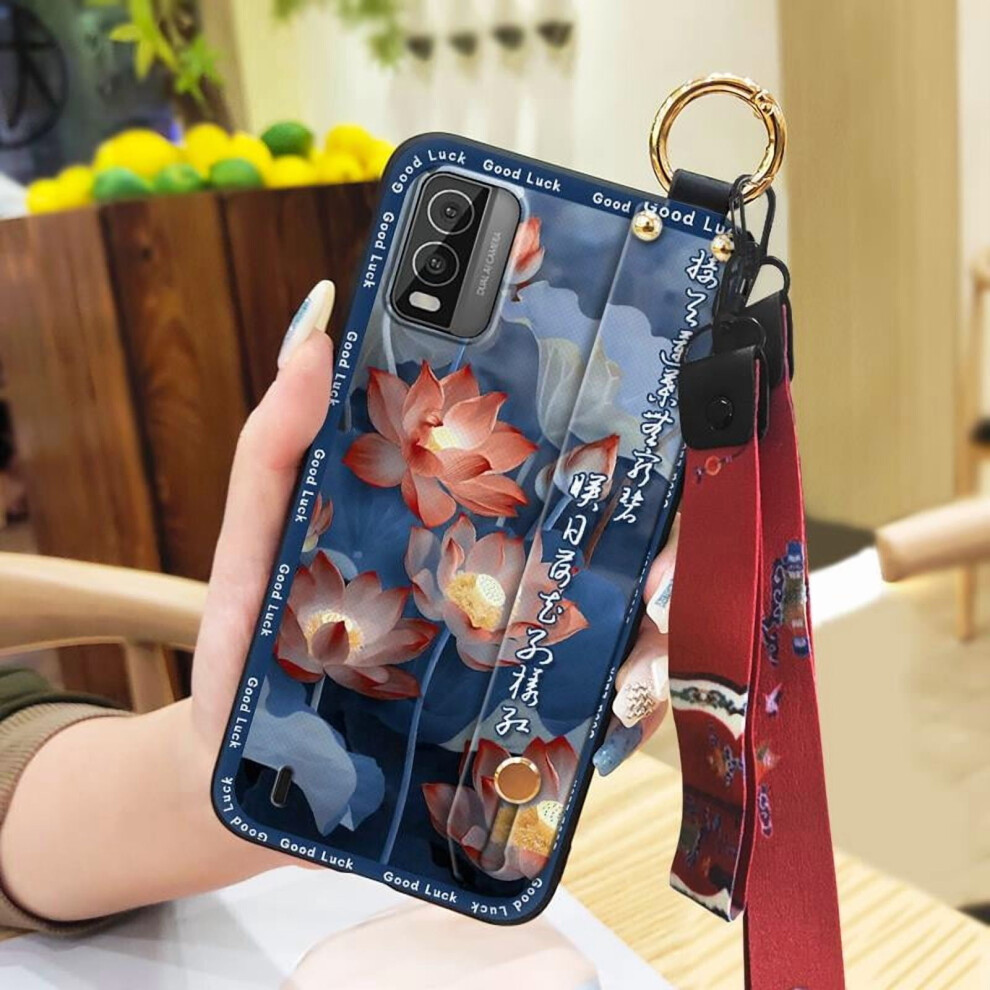 Nokia C210 Phone Case – Waterproof, Dirt-Resistant, Shockproof Silicone Case With Kickstand, Wrist Strap & Ring Holder 9085618927278