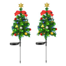 Napelemes karácsonyfa kerti lámpák ABS12-LED