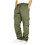 Men's Cargo Pants - Loose-fitting, heavy cotton overalls with adjustable ankle drawstrings 1