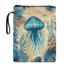 Buchhülle, wasserdicht, wiederverwendbar, mit Tasche, 1 Stück