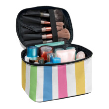 Cosmetische tas van polyester, opvouwbaar, reistoilettas, 1 stuk