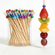 Piocóidí Cóctaile Bambú 12cm 800pcs