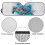 Foldable Blue Sea Turtle Windshield Sunshade for Jeep 6