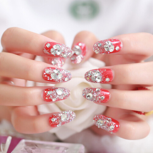 (8) 24pcs Asterism Fake Nails, Reusable for Manicure 1