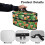 Garment Steamer Organizer Lucky Hat Clover Pattern Bag Only 5