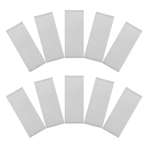 40Pcs Silver Zinc Anode Strips for Electroplating and Experiment Use 2