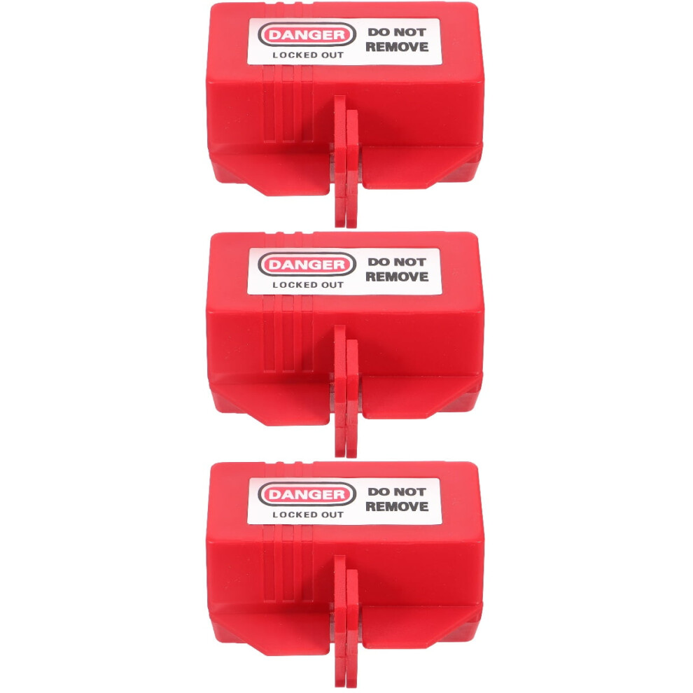 3Pcs Plug Lock Industrial Grade Electrical Plug Lock Extension Cord Thermostat Cord Lock 9558830201377