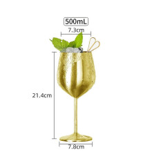 Stainless Steel Wine Glass – Insulated, Shatterproof, Leak-Proof, for Hot & Cold Drinks, Indoor/Outdoor Use