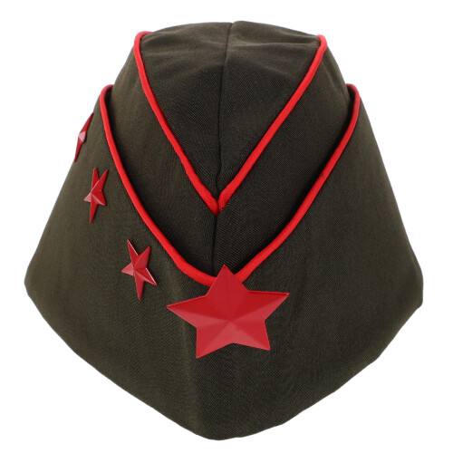2Pièces Chapeau Russe Olive Danse Costume 1