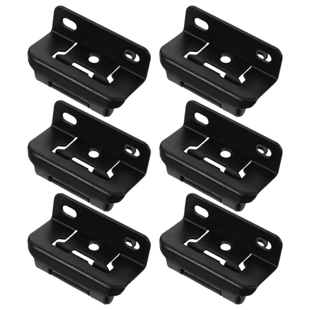 6Pcs Self-Closing Hinge Spare Parts Heavy Duty Metal Hinge Parts For Rv And Cabinet Doors Auto Close Mechanism Replacement Hinges 9558830204224