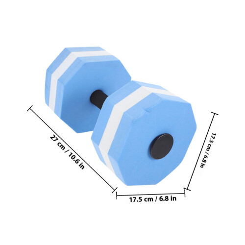 Water Weights Set Water Dumbbell Eva 1 Pair 1