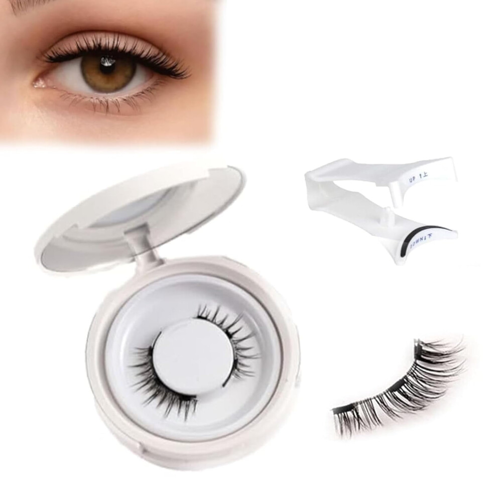 Meylora Magnetic Lashes with Applicator â Reusable, No Glue or Liner Needed, Natural Look (Simple), Compatible with Meylora
