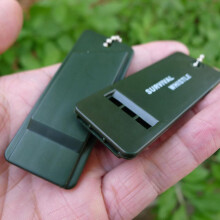 Opolski Portable Loud Voice Whistle Survival Emergency Gear for Outdoor Hiking Camping