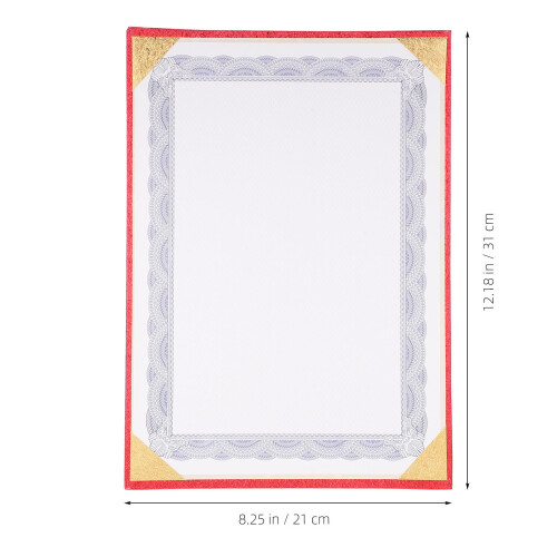 Student Certificate Paper For Printing Decorative Blank Certificates 1