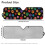 Foldable Puppy Dog Paw Windshield Sun Shade for Jeep 7
