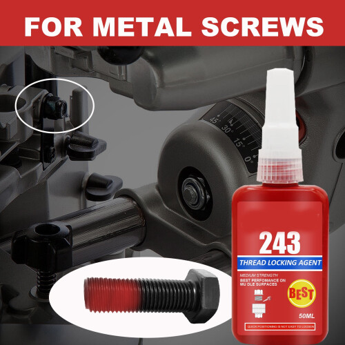 Thread Locking Sealant for Metal Screws 50ml