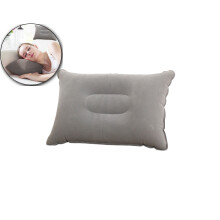 Thicken Inflatable Pillow Plush, Versatile Inflatable Pillow for Travel, Camp, & Bathtub – Ideal Lumbar & Camping Accessory