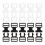 360Pcs Assorted Color Plastic Buckles Mini Strap Connectors for Bags 3