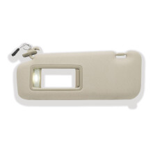 Vervangende zonneklep geschikt voor Mazda CX9 2010-2015, OE: TDY1-69-320, zonneklep met spiegel en verlichting, bestuurderszijde links &