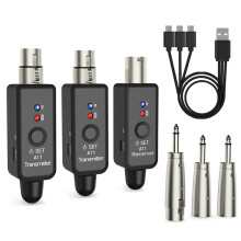 Microfon wireless A11 pentru utilizare în exterior, cu durată lungă de viață a bateriei și conectivitate robustă pentru evenimente