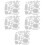 5Pcs Silver Carbon Cutting Dies for DIY Scrapbook Crafts 9