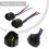 H13 9008 Female Socket Headlight Plug Wire Harness Adapter 6