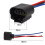 H13 9008 Female Socket Headlight Plug Wire Harness Adapter 7