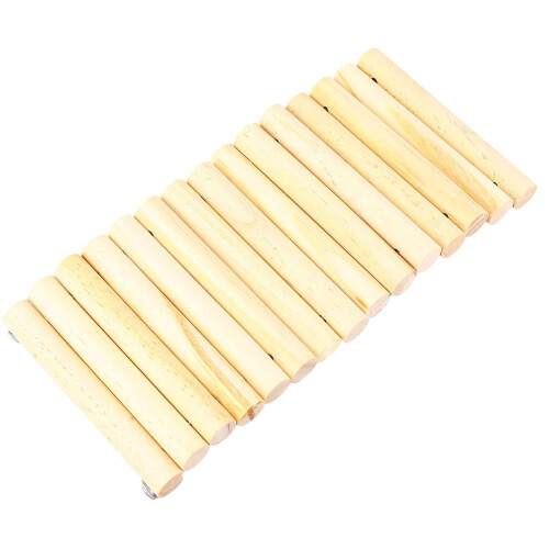 Toy Bridge for Hamster Pine Wood 1 Pack