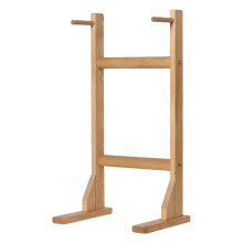 Wooden Gong Stand Portable for Tabletop Yoga Classroom