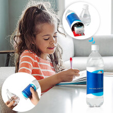 Hidden Safe Water Bottle with Secret Compartment | Portable Plastic Storage Bottle | Compatible with Travel Security Needs