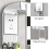 Home Essential Waterproof Box Transparent Easy Installation 6
